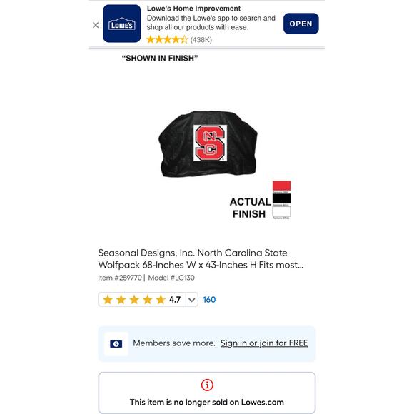 NIB Seasonal Designs, Inc. North Carolina State Wolfpack 68”W x 43”H HTF - Picture 3 of 6